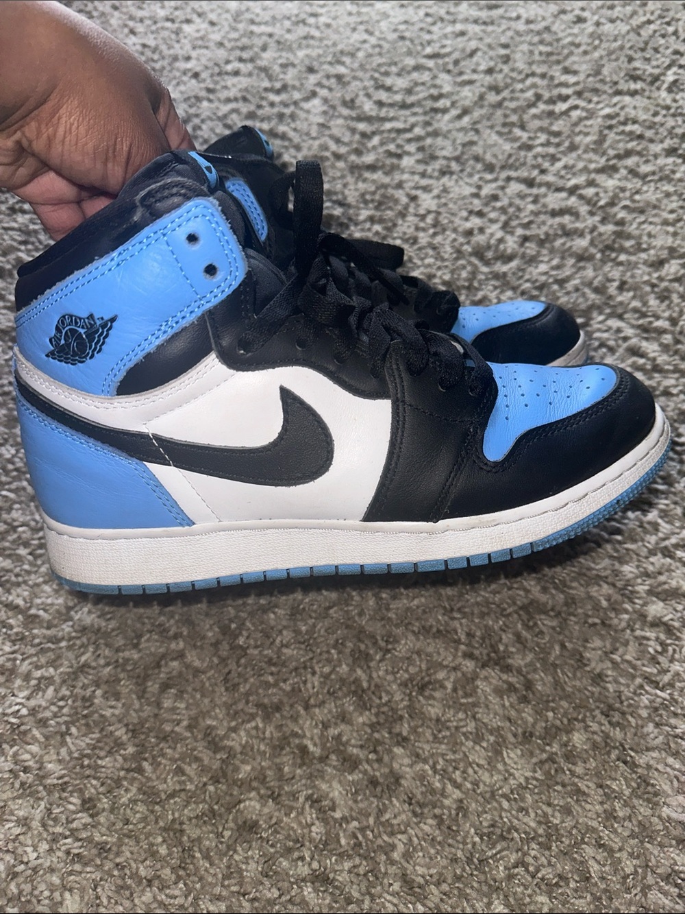 Nike Air Jordan 1 Retro High OG Black White University Blue